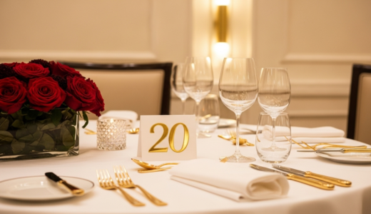 【磁器婚式】20周年の結婚記念日は何する？過ごし方＆プレゼントの選び方