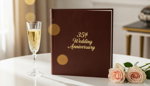 親・両親への35周年の結婚記念日「珊瑚婚式」のプレゼント
